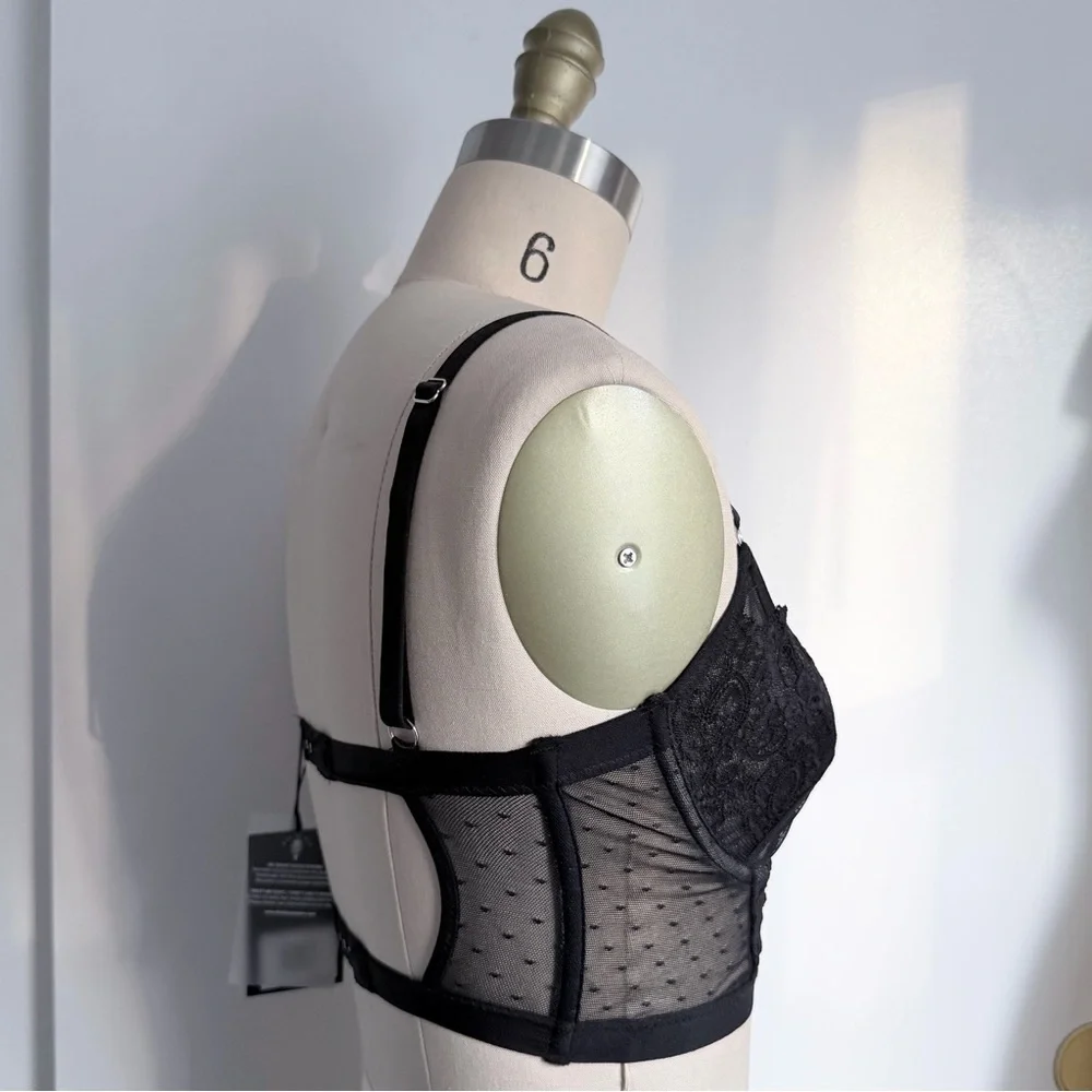 Thistle and Spire Brighton Lace Bustier Bra - Picture 6 of 9